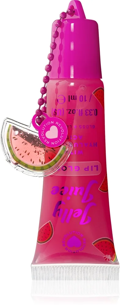 I Heart Revolution Jelly Juice Lip Tubes huulikiilto sävy Watermelon 10 ml