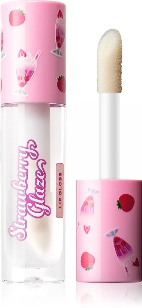 I Heart Revolution Milkshake Strawberry Glaze Läppglans Skugga Clearly Cream 3 ml