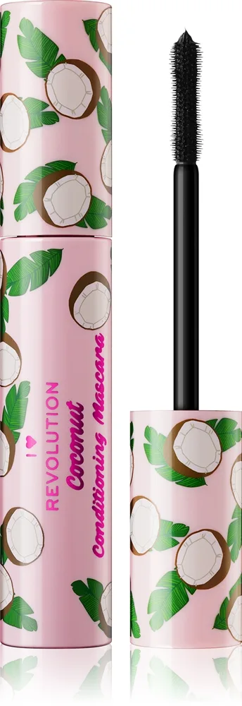 I Heart Revolution Tasty Coconut Volumengivende mascara med kokosolie 8 g