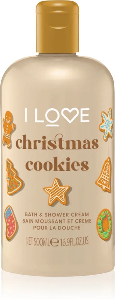 I Love Bathtime Treats Christmas Cookies Duschtvål 500 ml