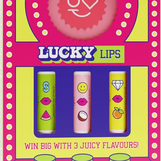 I Love Lucky Lips Presentförpackning för läppar
