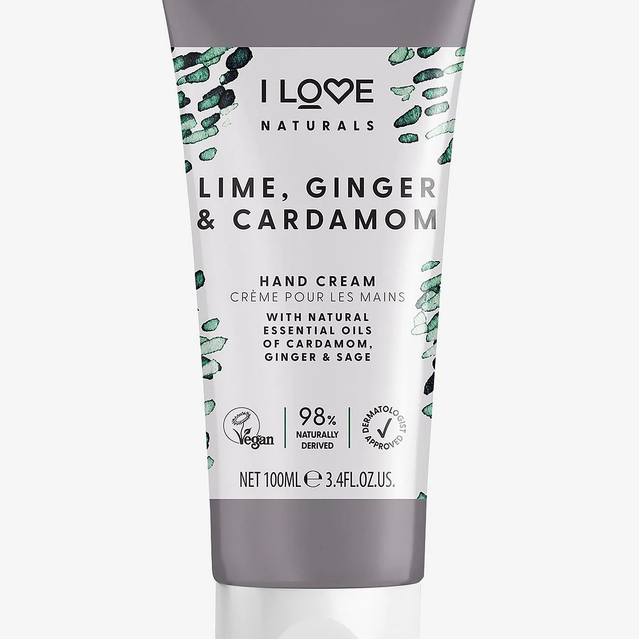 I LOVE Naturals Lime Ginger & Cardamon Hand Cream 100 ml