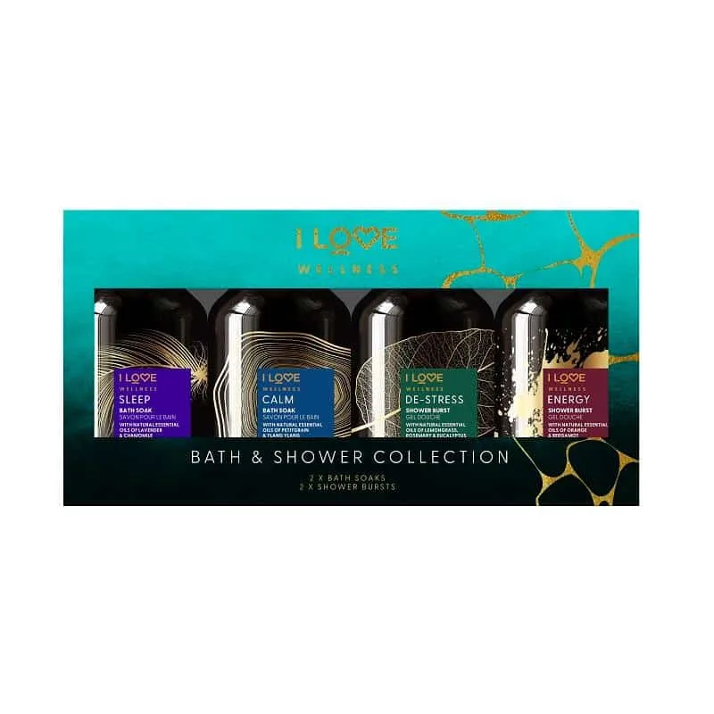 I Love Wellness Bath & Shower Mood Collection