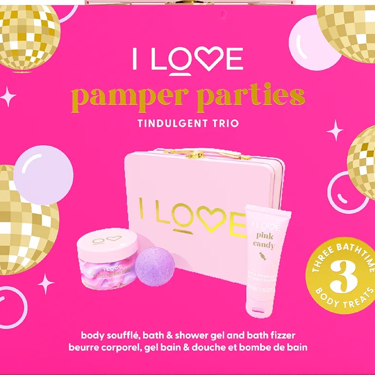 I Love Pamper Parties Tindulgent Trio Presentförpackning Inkorg