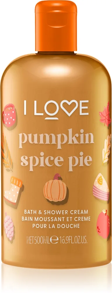 I Love Pumpkin Spice Pie Duschtvål 500 ml