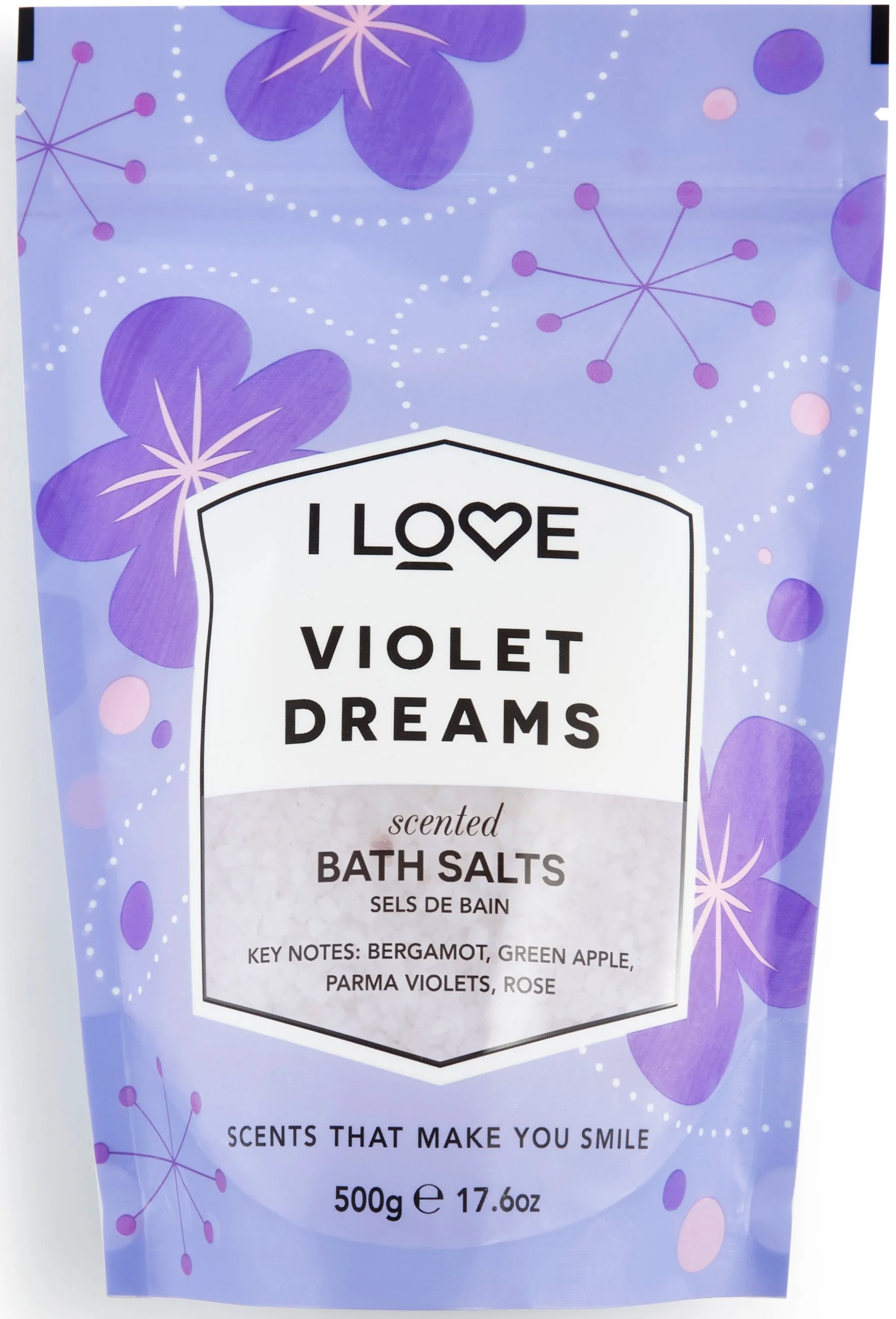 I LOVE I Love Signature Bath Salts Violet Dreams 500G - Nude - 500 g