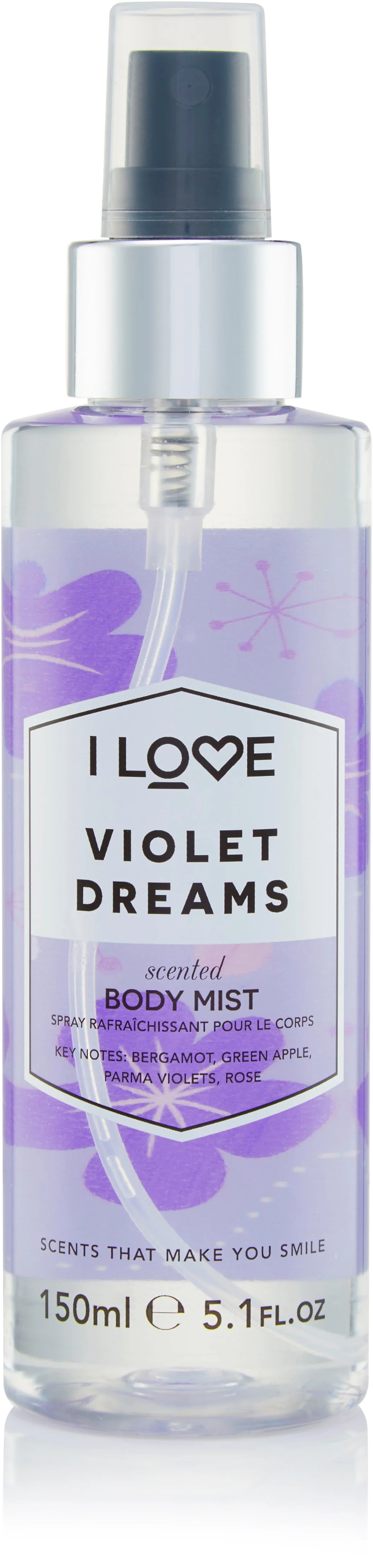 I Love Violet Dreams Scented Body Mist - 150 ml
