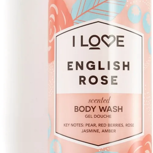 I LOVE Signature Body Wash English Rose 360 ml