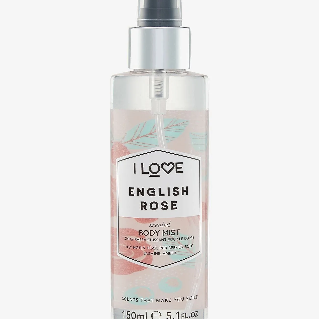 I Love English Rose Scented Body Mist - 150 ml