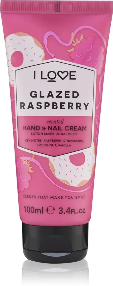I Love Glazed Raspberry Handkräm 100 ml