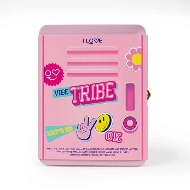 I Love Vibe Tribe Presentförpackning plåtask