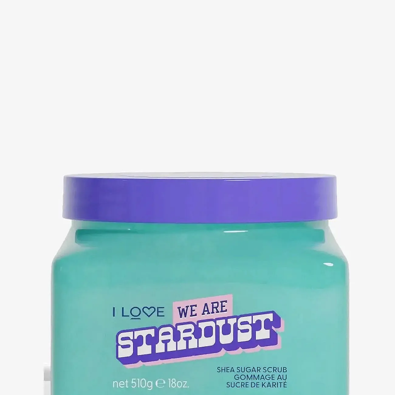 I LOVE I Love We Are Stardust Shea Sugar Scrub - Blue - 510 G