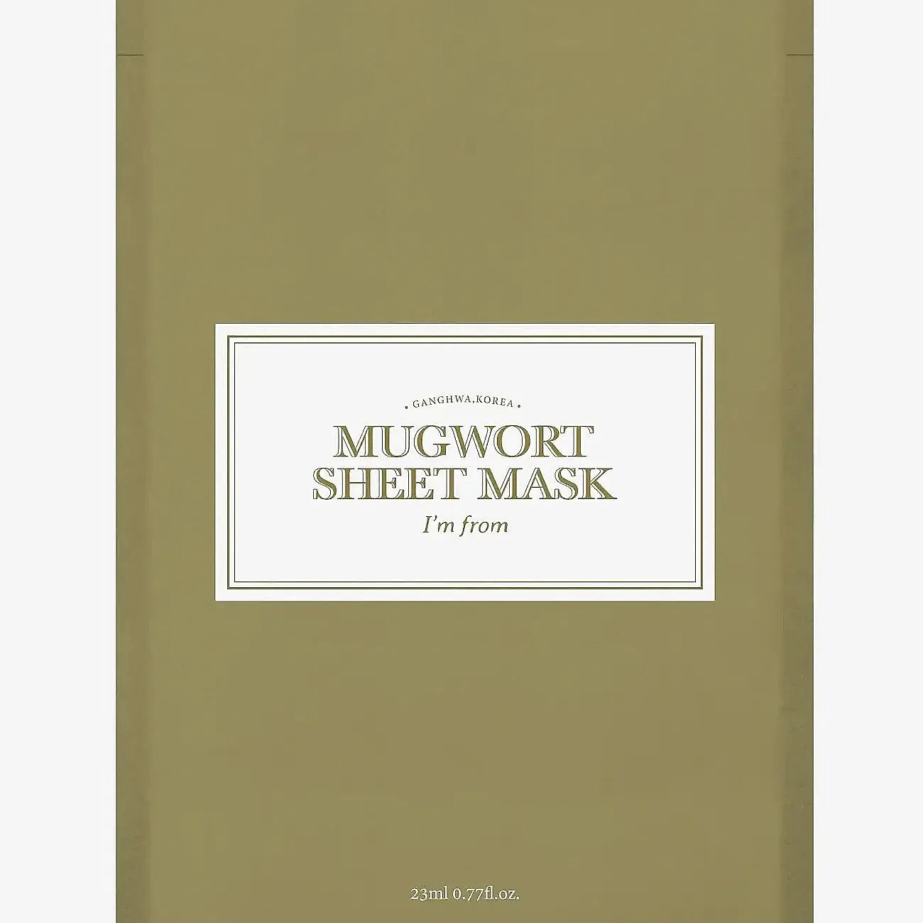 I'm from Mugwort Sheet Mask Sheet mask