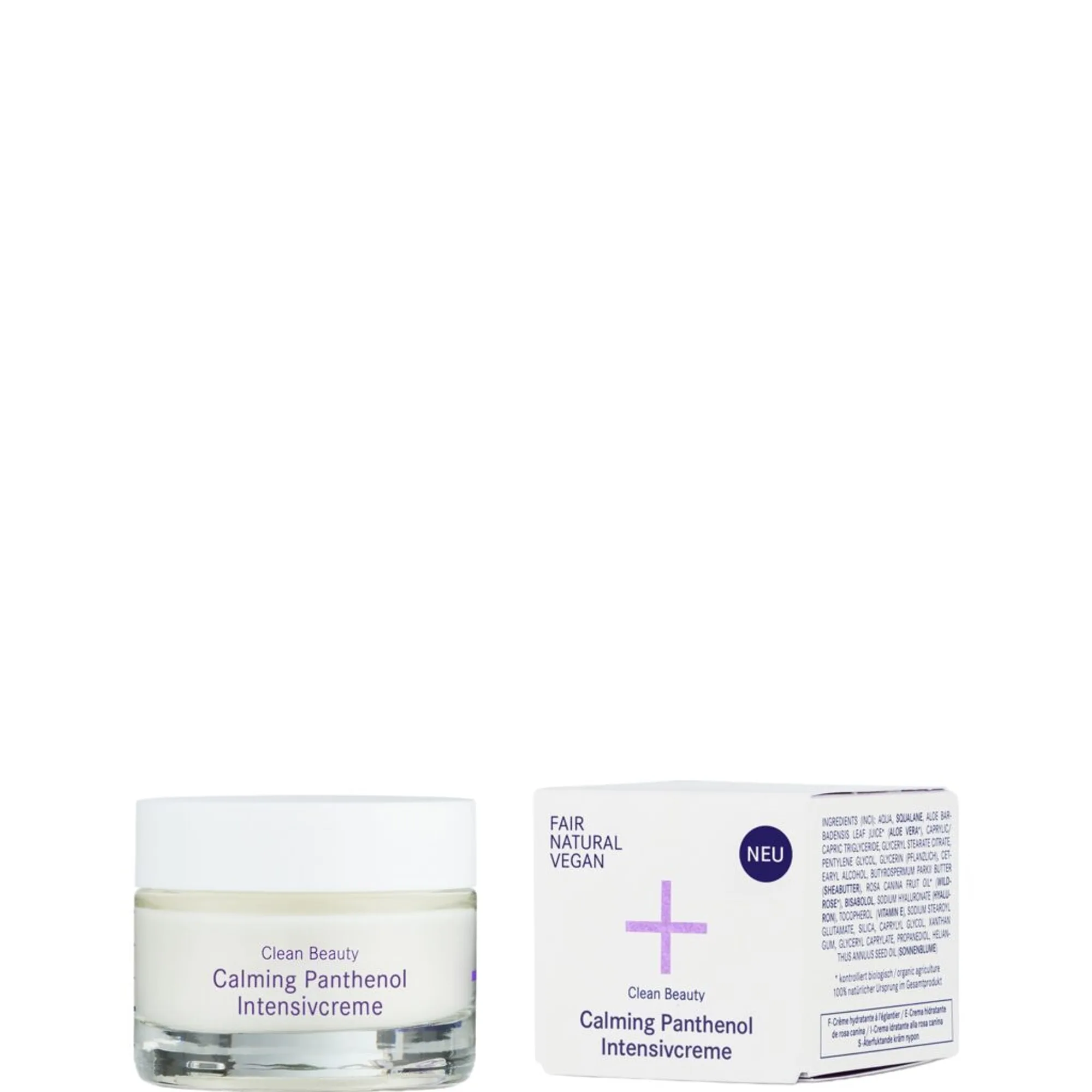 i+m Naturkosmetik Calming Panthenol Intensivcreme Ansigtscreme