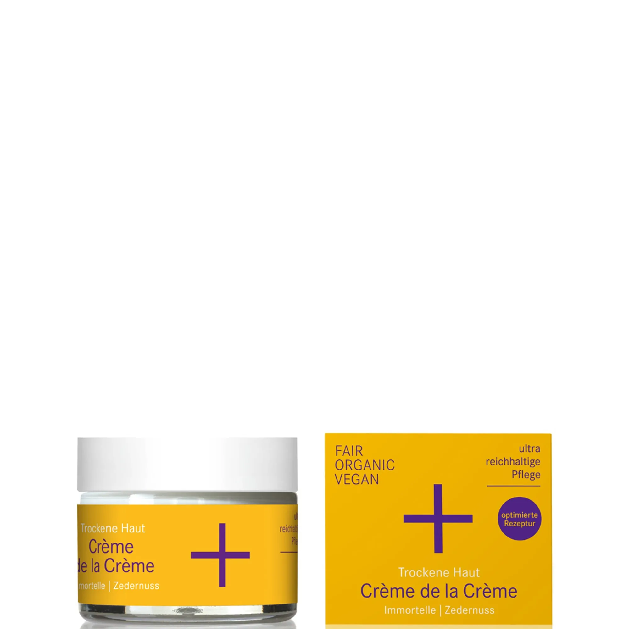 i+m Naturkosmetik Crème de la Crème til tør hud Ansigtscreme