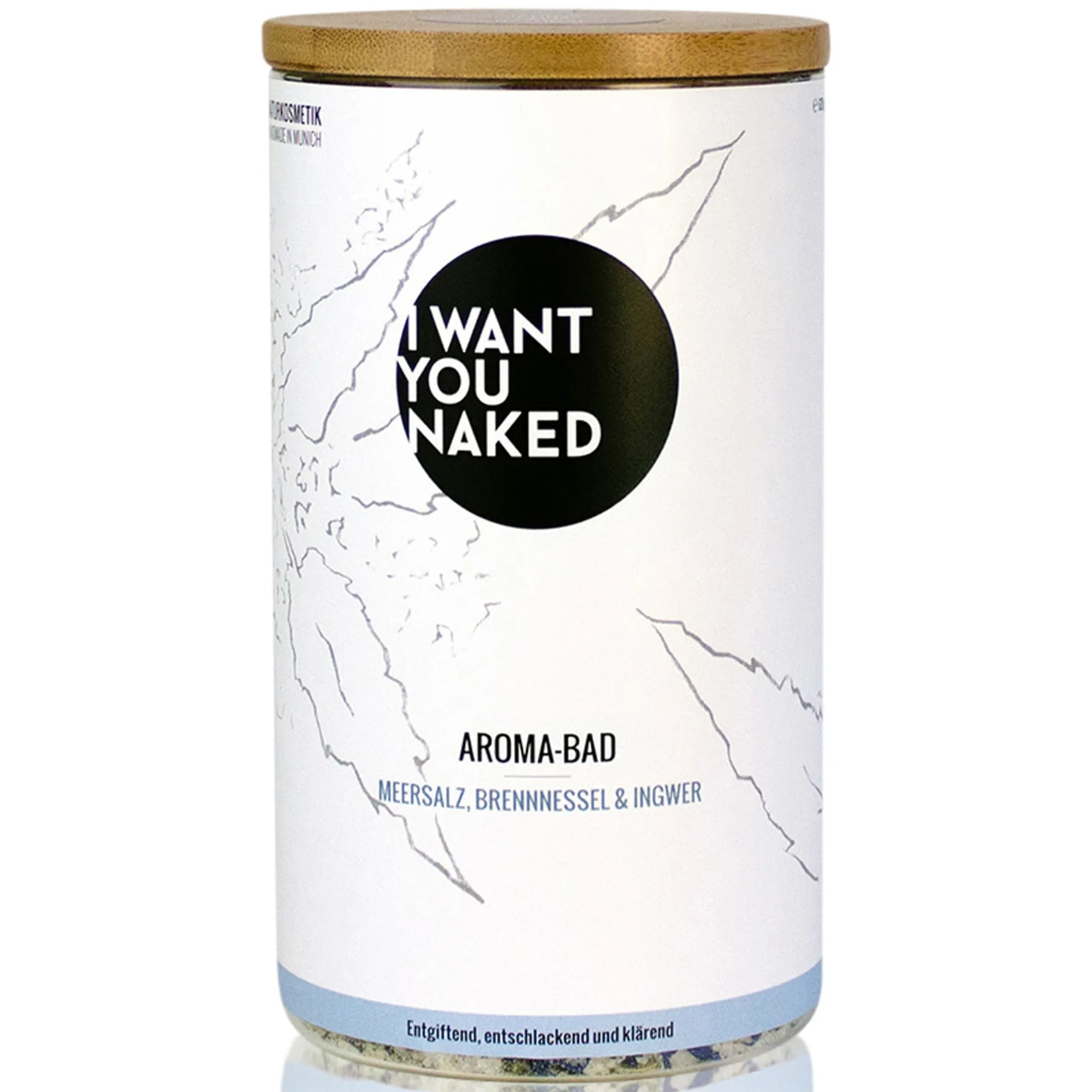 I WANT YOU NAKED Meersalz, Brennnessel & Ingwer Badartiklar