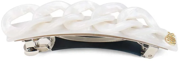 Ia Bon Chain Clip White Marble