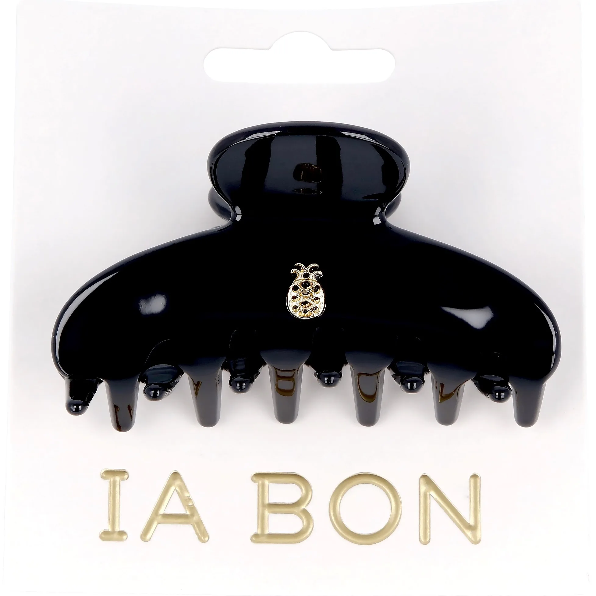 Ia Bon Hair Claw Glossy Black