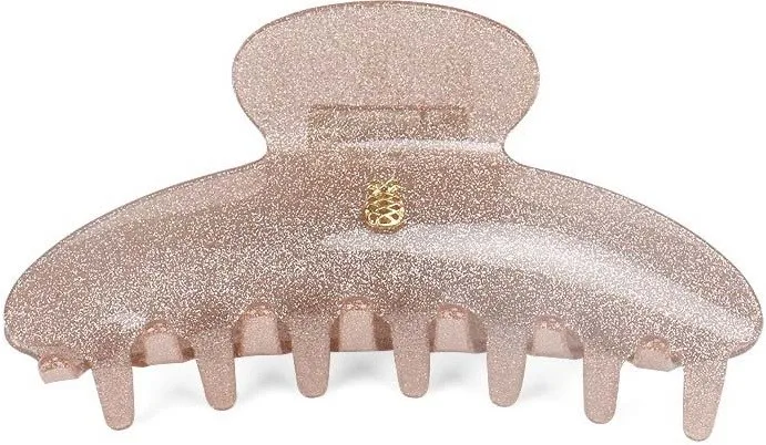 Ia Bon Large Hair Claw Rosé Glitter