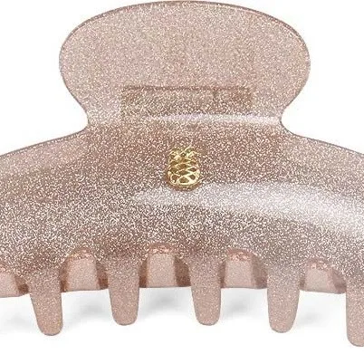 Ia Bon Large Hair Claw Rosé Glitter