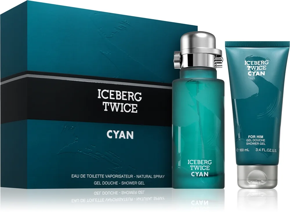 Iceberg Twice Cyan Presentförpackning för män