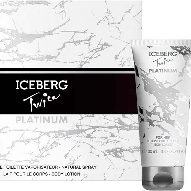 Iceberg Twice Platinum Presentförpackning för Kvinnor 1 st.