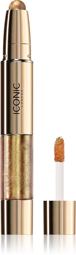 ICONIC London Glaze Crayon kimalteleva luomiväri sävy Desert Rose 5.14 g