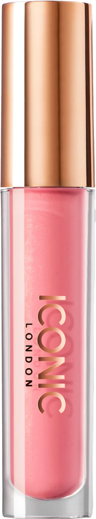 Iconic London Lip Plumping Gloss 5 ml ─ Peek-a-Boo Bright Pink