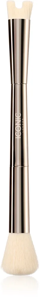 ICONIC London Precision Duo Contour Brush Contour-borste Dubbelsidigt 1 st.