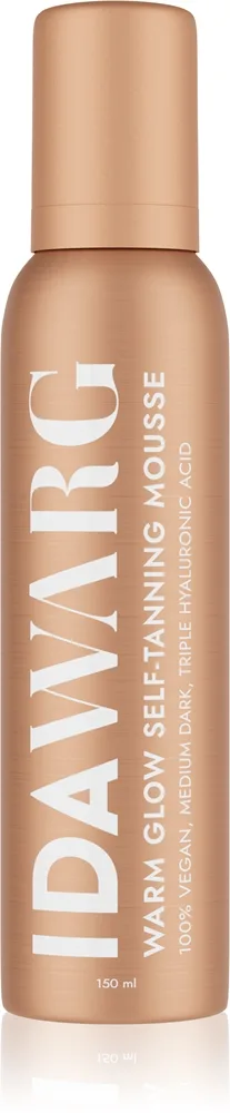 IDA WARG Beauty Self-Tanning Mousse Warm Glow Selvbruner mousse 150 ml