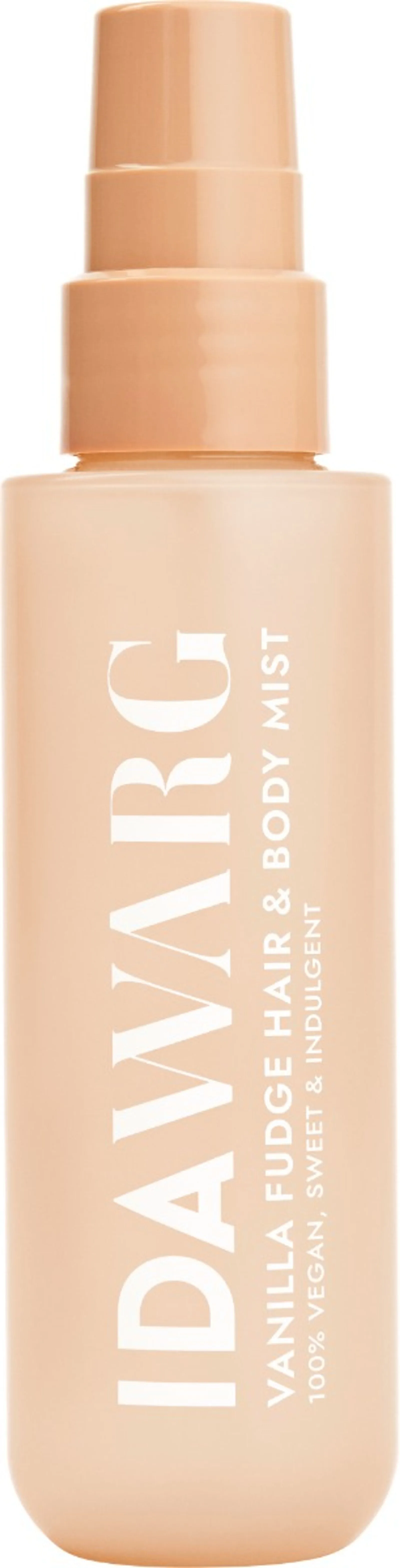 Ida warg beauty vanilla fudge hair & body mist 100ml