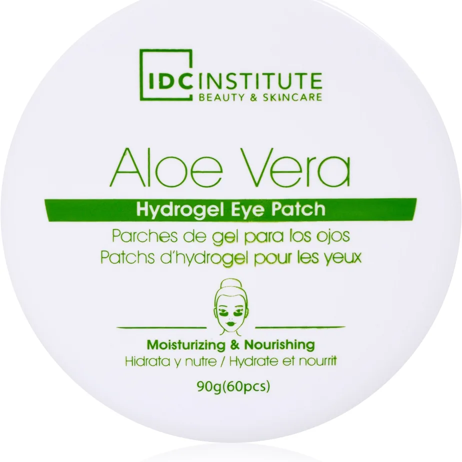 IDC Institute Aloe Vera Gel-rondeller för ögonen 60 st.