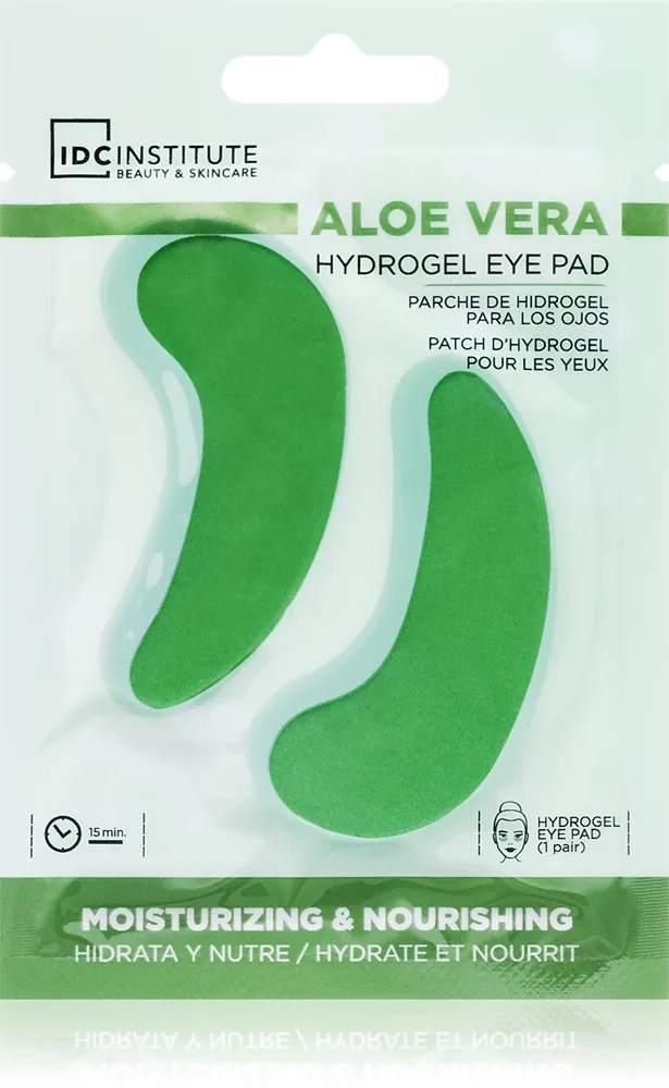 IDC Institute Aloe Vera hydrogel-inlägg för ögonen 1 par
