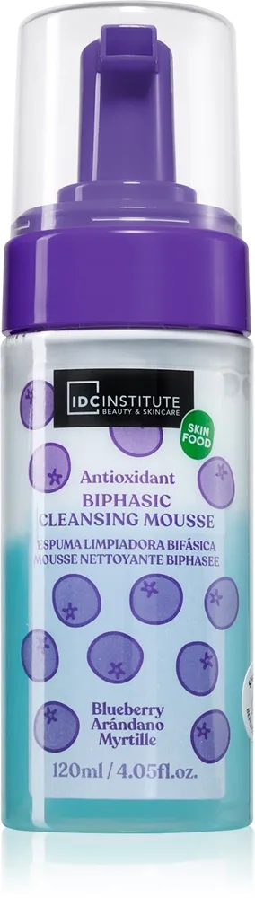 IDC Institute Blueberry Renseskum til ansigt 120 ml