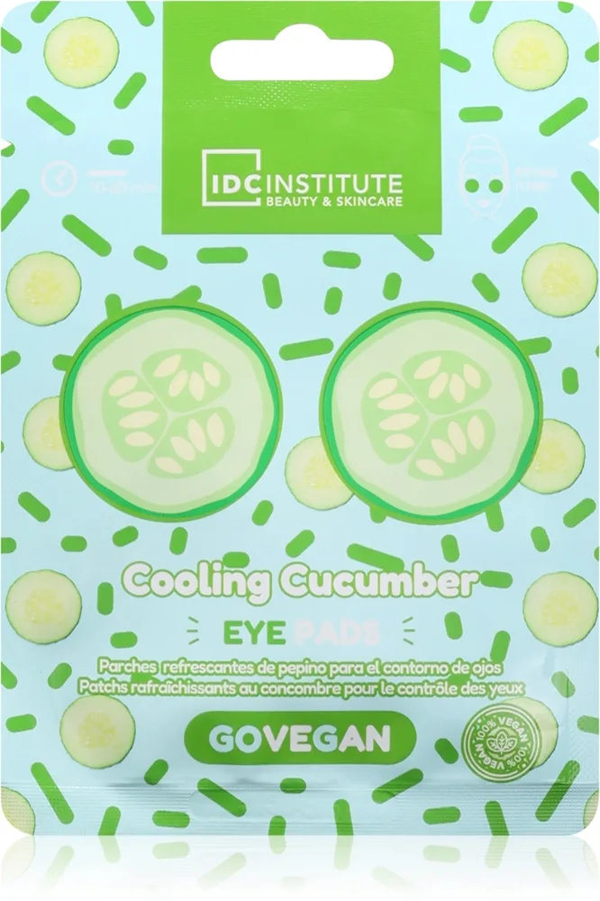 IDC Institute Cucumber hydrogel-inlägg för ögonen 6 ml