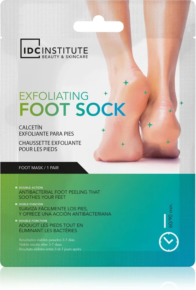 IDC Institute Exfoliating Foot Sock Exfolierande mask för ben 1 st.