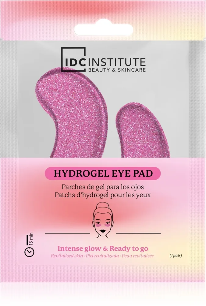 IDC Institute Glitter Eye Pink Ögonkontureringsmask 1 st.