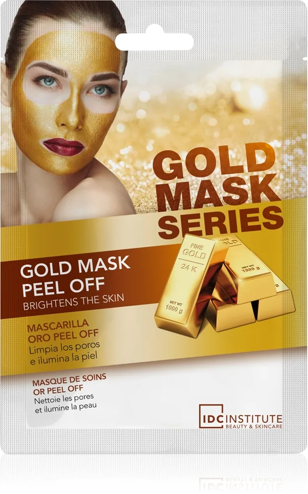 IDC Institute Gold Mask Peel Off peel-off-naamio sisältää kultaa 15 g
