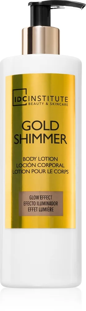 IDC Institute Gold Shimmer Återfuktande kroppslotion 400 ml