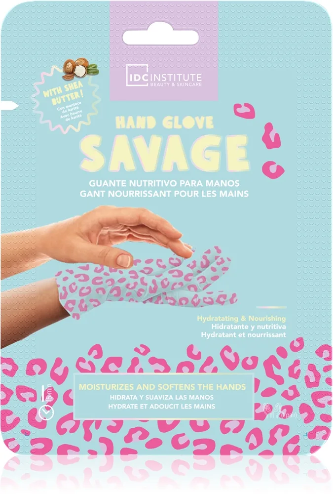 IDC Institute Hand Glove Savage Återfuktande hand-mask 1 st.