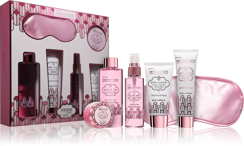 IDC Institute Scented Bath Jasmine Geschenkset für Damen