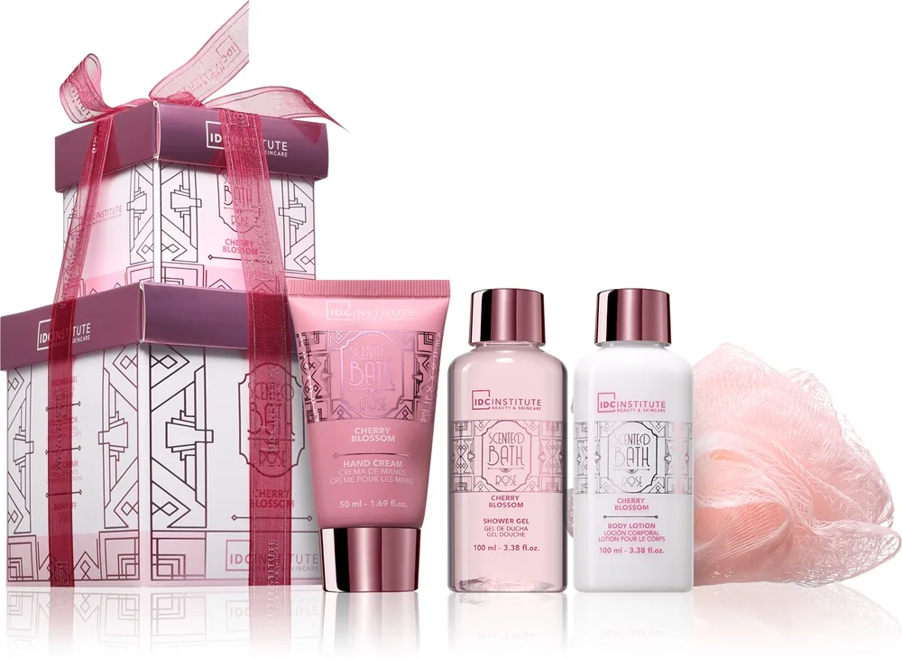 IDC Institute Scented Bath Rose Double Gift Set Presentförpackning för Kvinnor