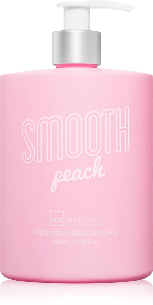 IDC Institute Smooth Peach Flytande tvål för händer 500 ml