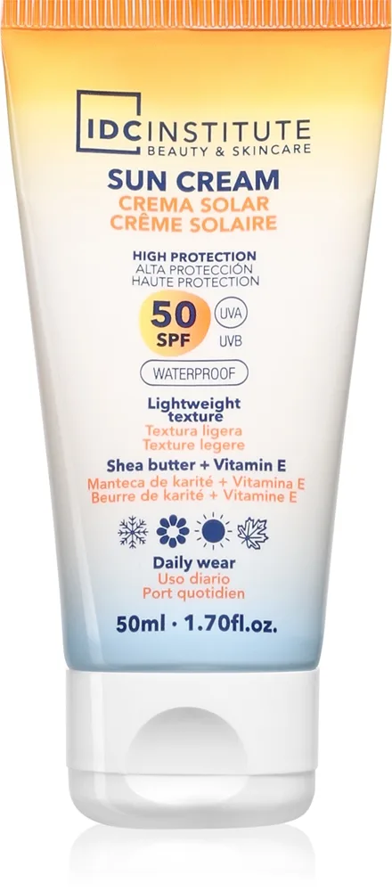 IDC Institute Sun Cream Vandfast solcreme SPF 50 50 ml