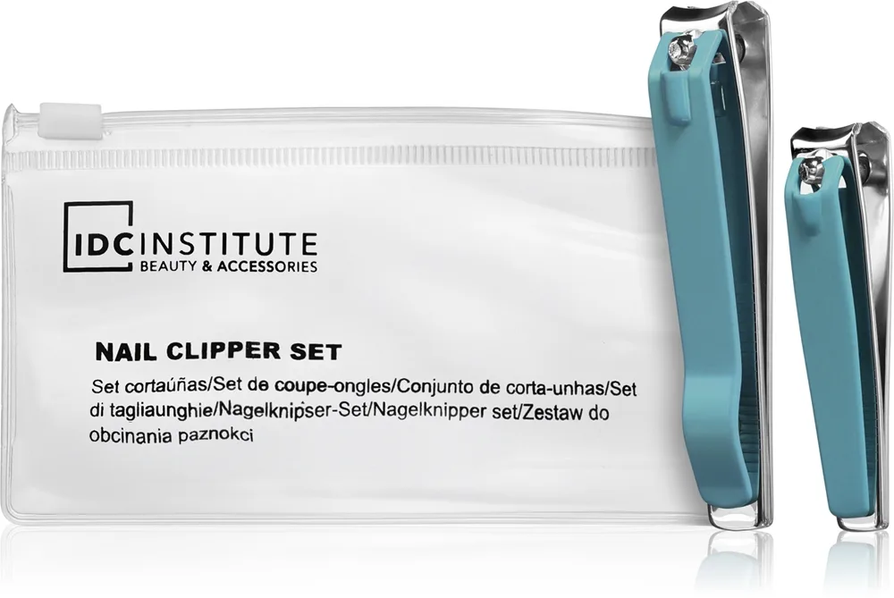 IDC Institute Turquoise Nagelschere 2 St.