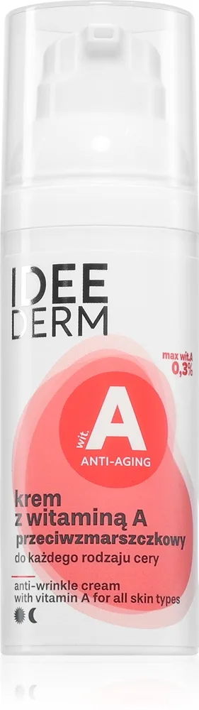 Ideepharm Idee Derm Vitamin A Kräm mot rynkor 50 ml