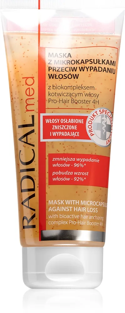 Ideepharm Radical Med Anti Hair Loss Regenererande mask Mot håravfall 200 ml