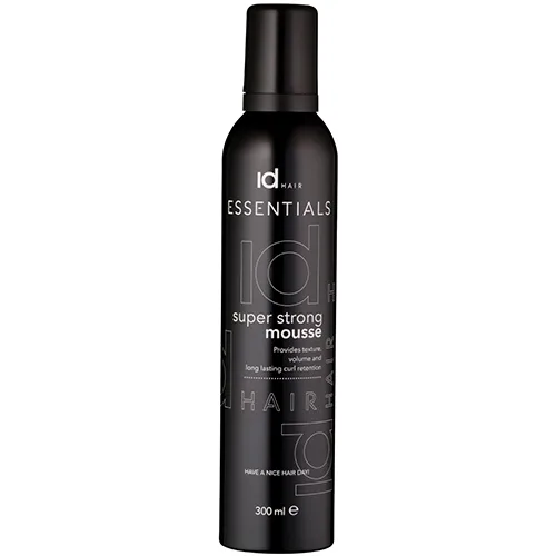 IdHAIR Essentials Super Strong Hold Mousse 300 ml (Limited Edition)