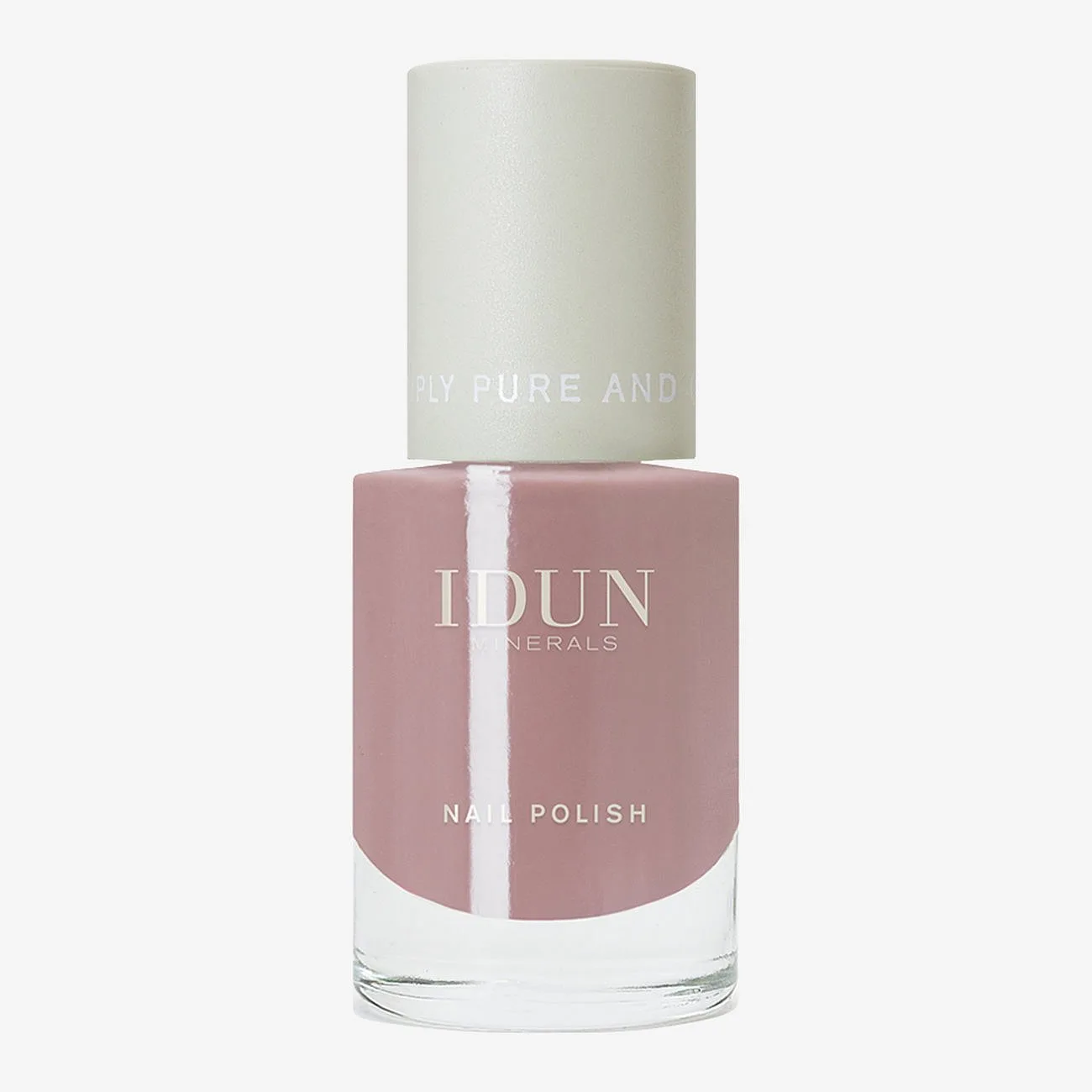 IDUN Minerals Nail Polish 11 ml – Rökkvarts