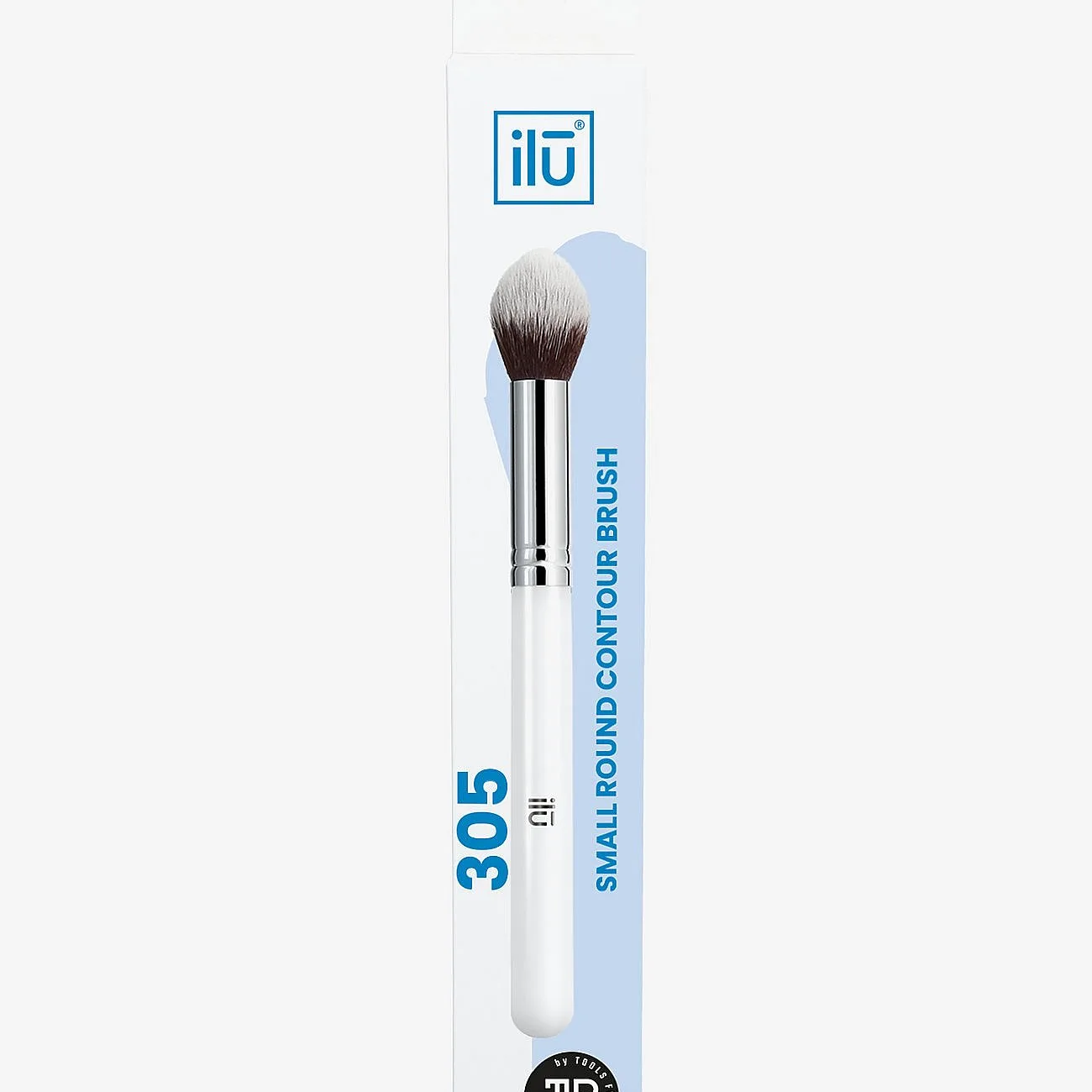 ILU Ilu 305 Small Round Contour Brush - Nude - ONE SIZE